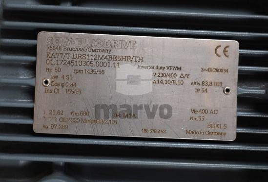 KA77/T DRS112M4BE5HR/TH